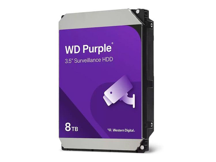 هارددیسک اینترنال وسترن دیجیتال مدل Purple WD84PURZ ظرفیت 8 ترابایت