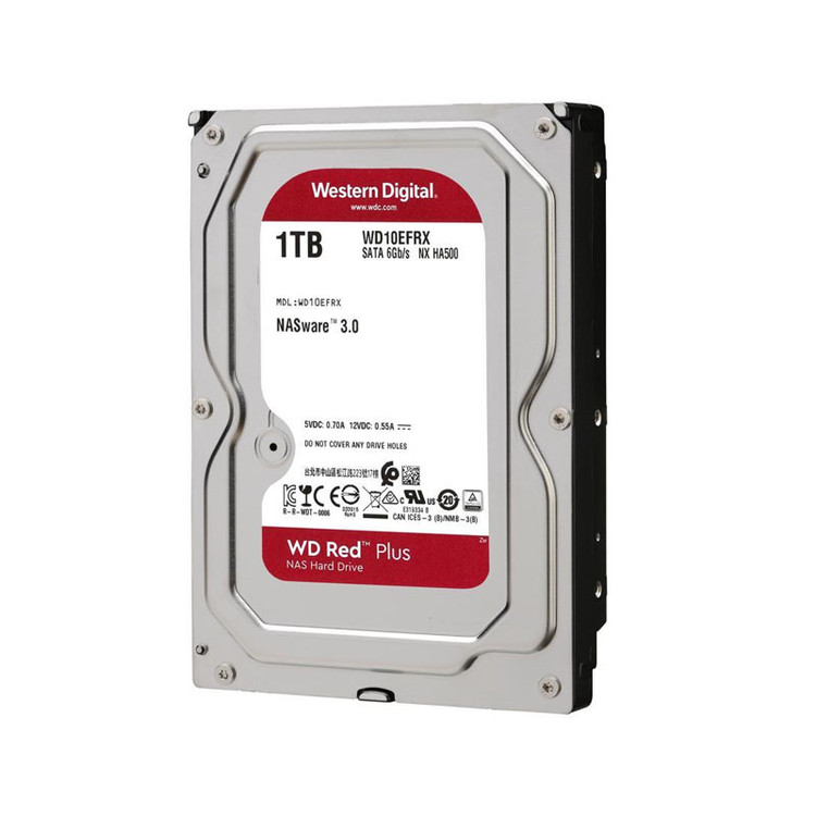 هارد اینترنال وسترن دیجیتال مدل Red Plus NAS ظرفیت 1 ترابایت