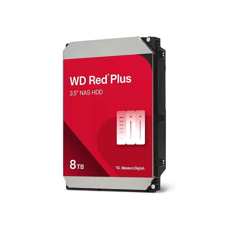 هارد اینترنال وسترن دیجیتال مدل Red Plus NAS ظرفیت 8 ترابایت
