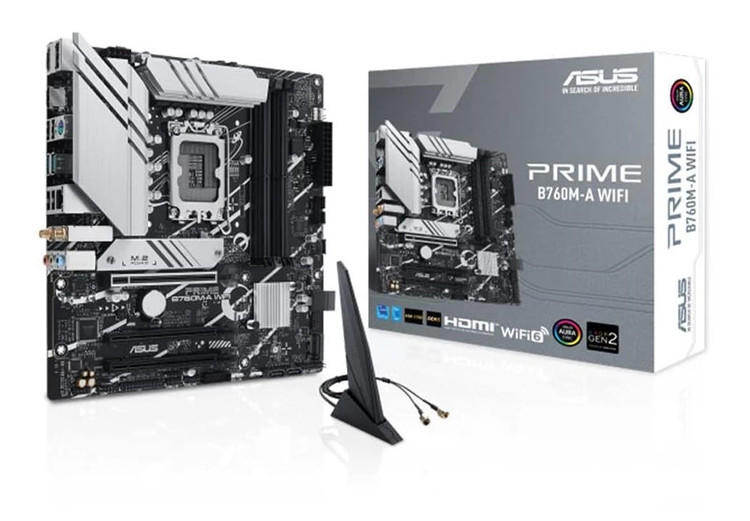 مادربرد ایسوس مدل PRIME B760M-A WIFI D5