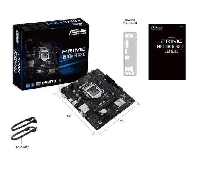 مادربرد ایسوس مدل PRIME H510M-R R2.0