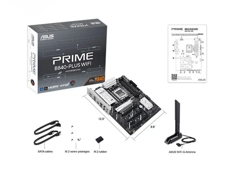 مادربرد ایسوس مدل PRIME B840-PLUS WIFI D5