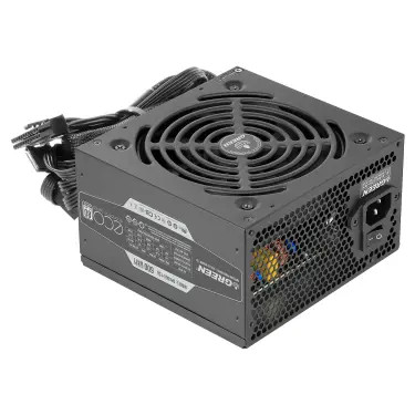 منبع تغذیه کامپیوتر گرین مدل GP600A-ECO Rev3.1