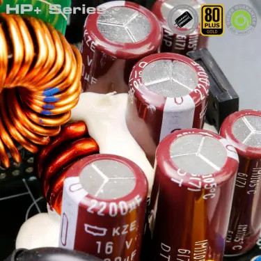 منبع تغذیه کامپیوتر گرین 600 وات مدل GP600B HP PLUS