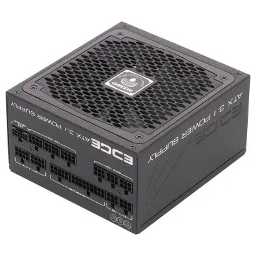 منبع تغذیه کامپیوتر گرین GP1000B-EDGE 80 Plus Platinum توان 1000 وات