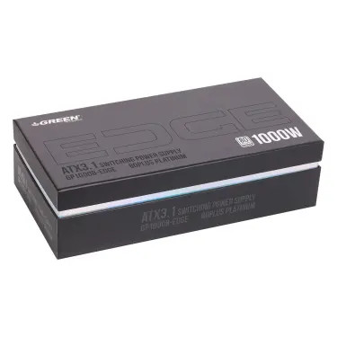 منبع تغذیه کامپیوتر گرین GP1000B-EDGE 80 Plus Platinum توان 1000 وات