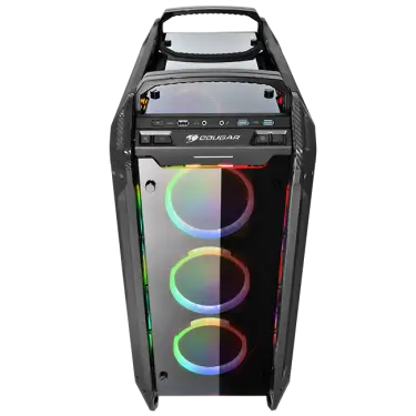کیس کامپیوتر کوگر مدل Panzer Evo RGB Mid Tower مشکی