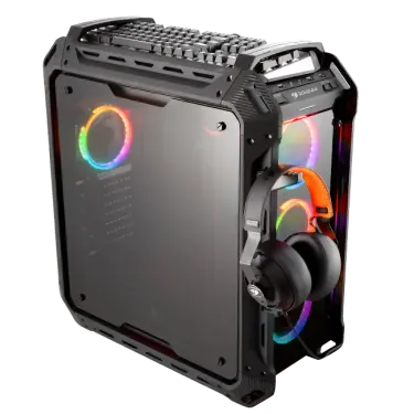 کیس کامپیوتر کوگر مدل Panzer Evo RGB Mid Tower مشکی