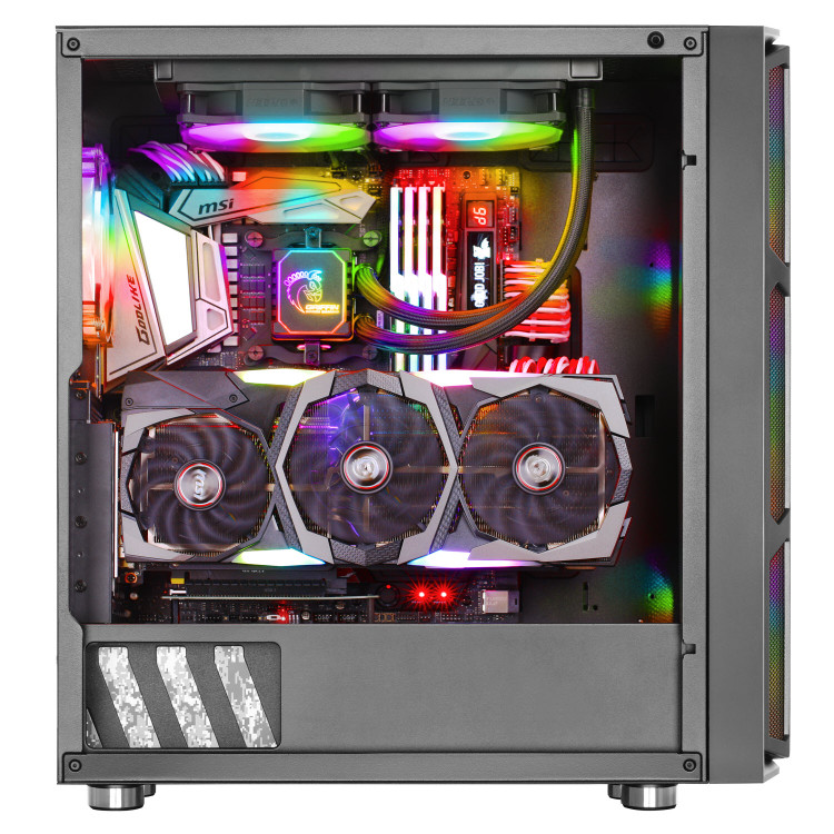 کیس کامپیوتر گرین مدل GRIFFIN G6 ARGB Mid Tower مشکی