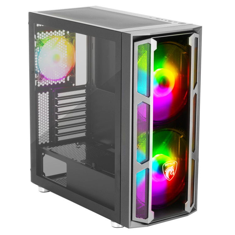 کیس کامپیوتر گرین مدل GRIFFIN G6 ARGB Mid Tower مشکی