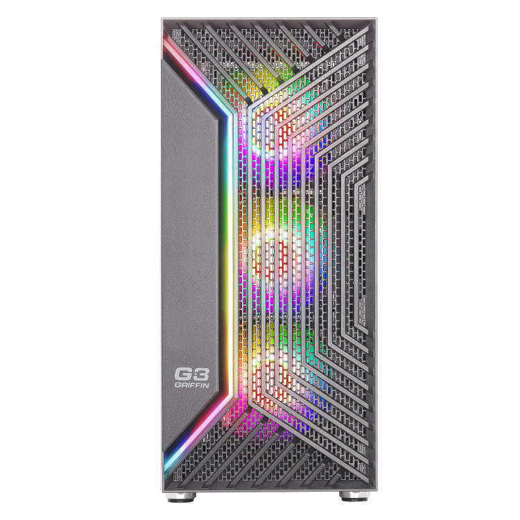 کیس کامپیوتر گرین GRIFFIN G3 Plus RGB Mid Tower مشکی