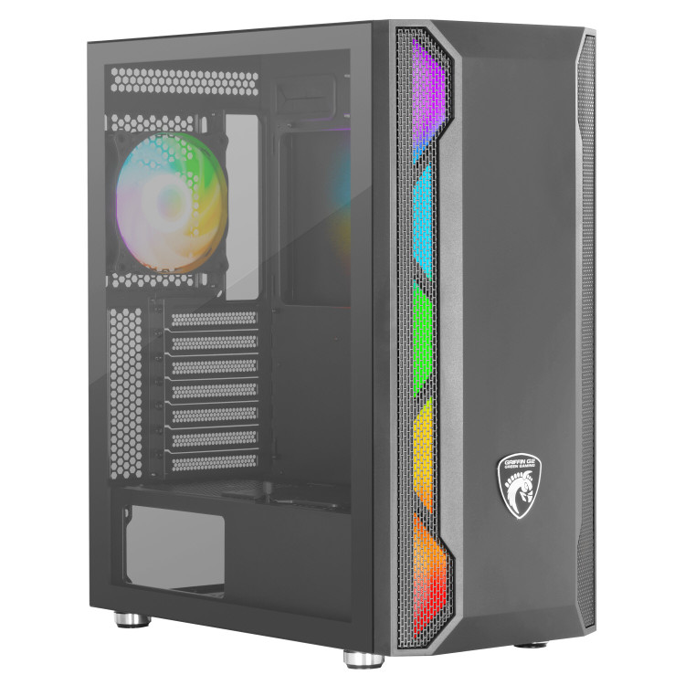 کیس کامپیوتر گرین GRIFFIN G2 RGB Mid Tower مشکی