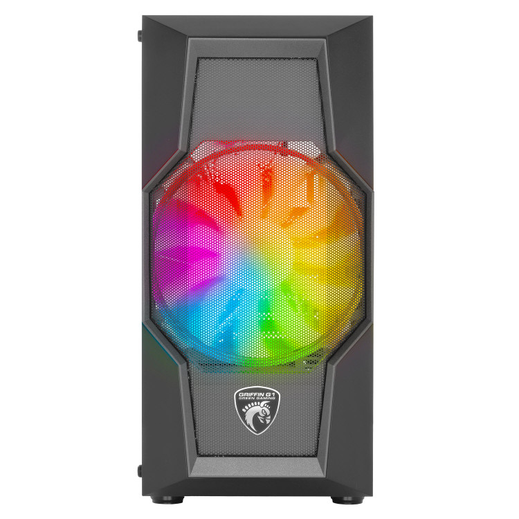 کیس کامپیوتر گرین GRIFFIN G1 RGB Mid Tower مشکی