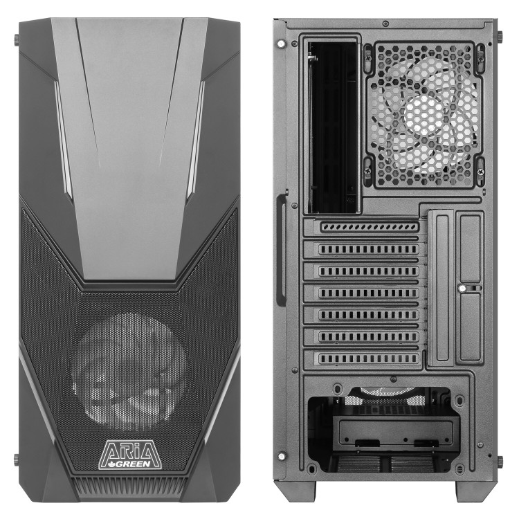 کیس کامپیوترگرین Aria ARGB Mid Tower مشکی
