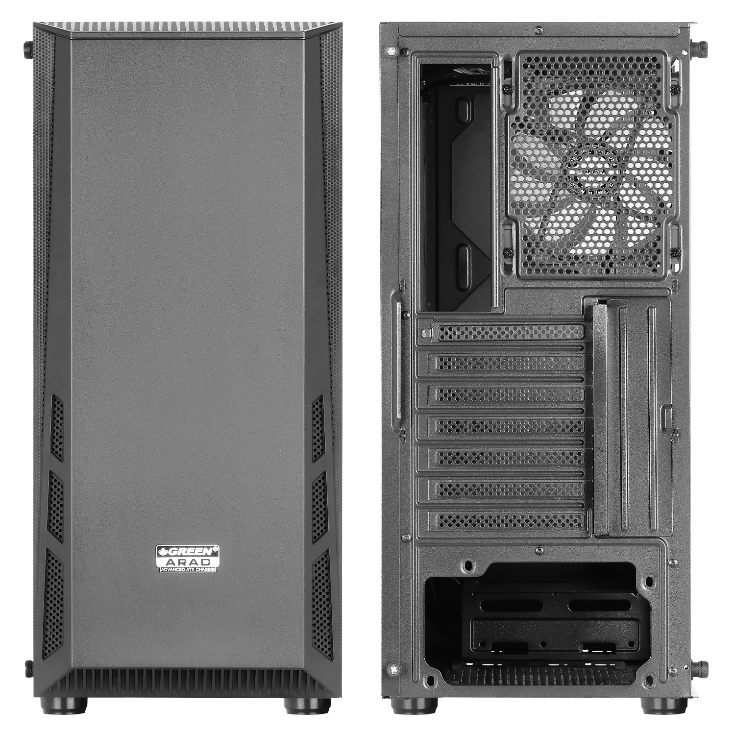 کیس کامپیوتر گرین Arad RGB Mid Tower مشکی