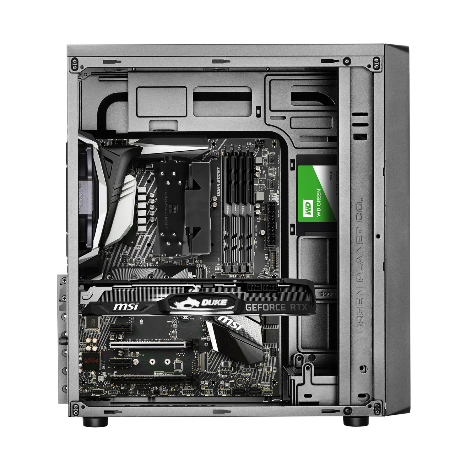 کیس کامپیوتر گرین Ava Plus Mid Tower