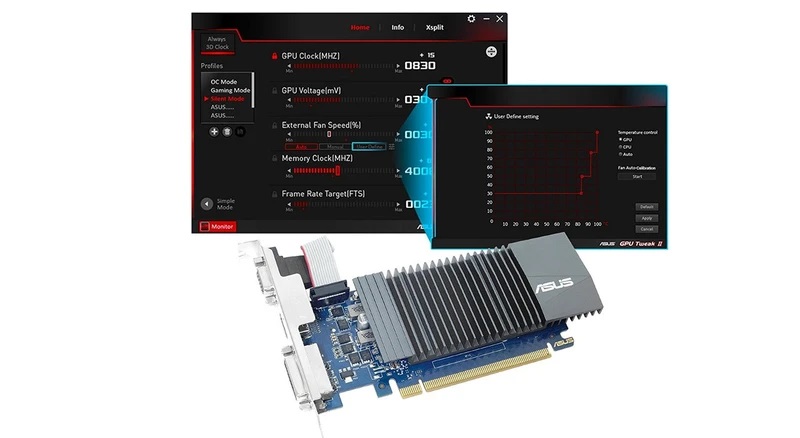 کارت گرافیک ایسوس مدل GT710-SL-2G D5