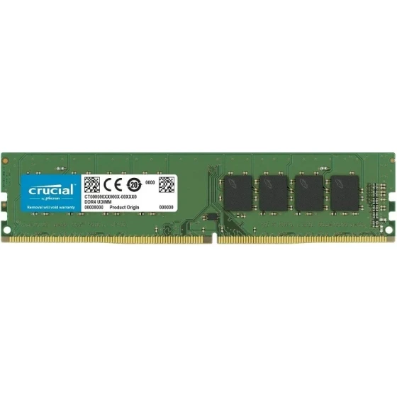رم کامپیوتر کروشیال تک کاناله مدل CT8 فرکانس 3200 مگاهرتز DDR4 تایمینگ CL22 حافظه 8 گیگابایت
