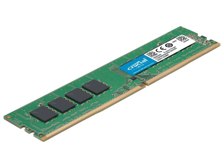 رم کامپیوتر DDR4 کروشیال 3200 مگاهرتز مدل Basics ظرفیت 16 گیگابایت