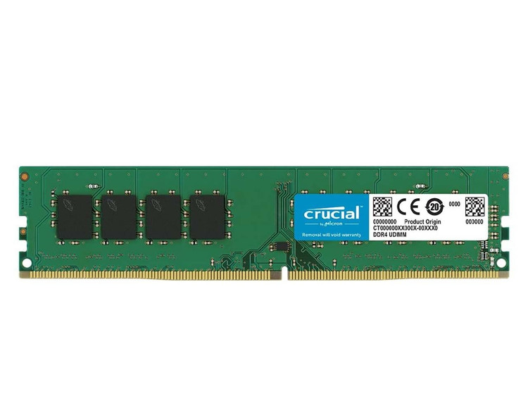 رم کامپیوتر DDR4 کروشیال 3200 مگاهرتز مدل Basics ظرفیت 16 گیگابایت