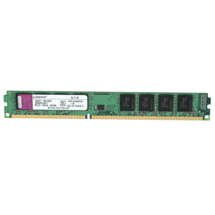 رم کامپیوتر DDR3 کینگستون 1333 مگاهرتز مدل KVR1333D3N9/4G