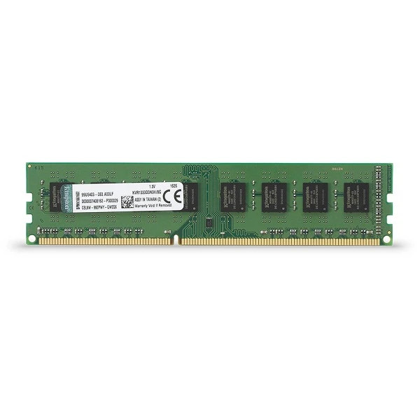 رم کامپیوتر کینگستون DDR3 تک کاناله 1333مگاهرتز مدل CL9 KVR ظرفیت 8 گیگابایت