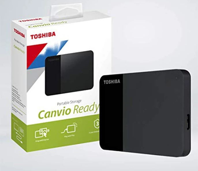 هارد اکسترنال توشیبا مدل Canvio Ready با ظرفیت 1 ترابایت