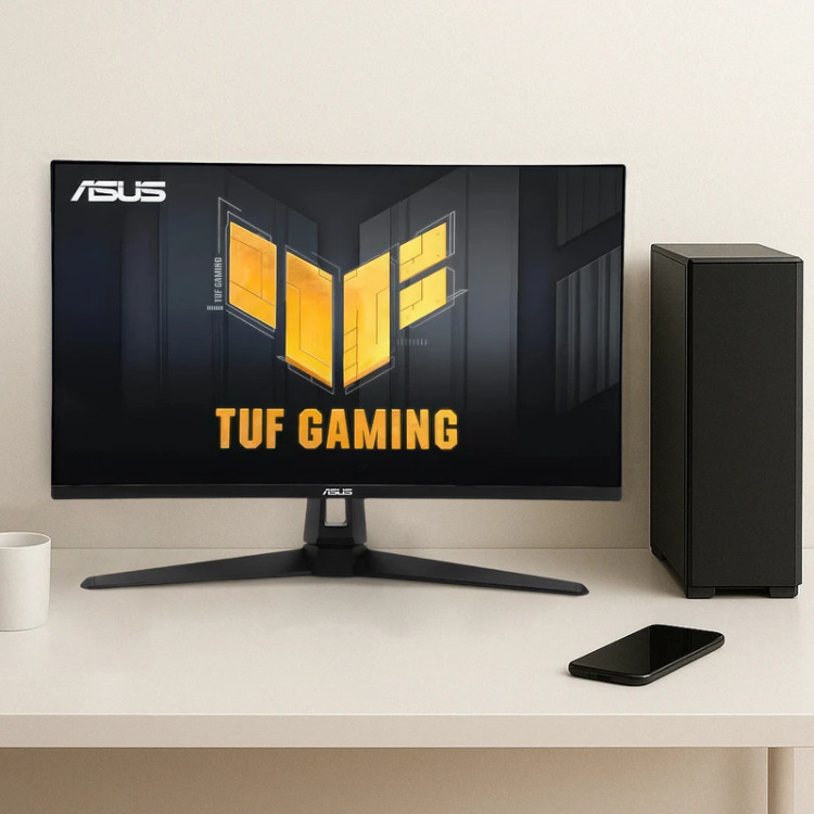 مانیتور گیمینگ ایسوس مدل TUF Gaming VG27AQA1A سایز 27 اینچ