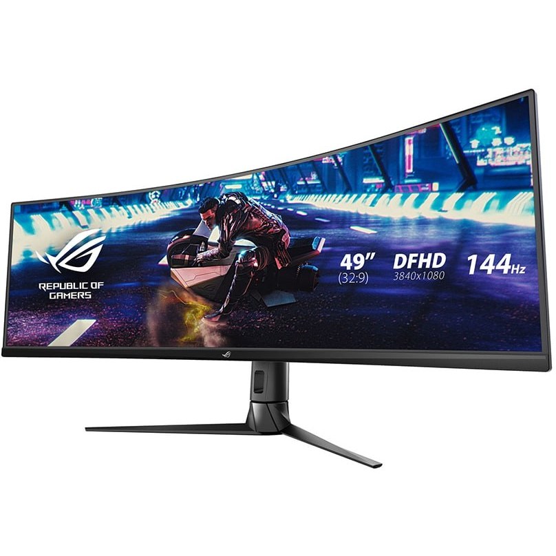 مانیتور خمیده گیمینگ ایسوس 49 اینچ مدل ROG Strix XG49VQ