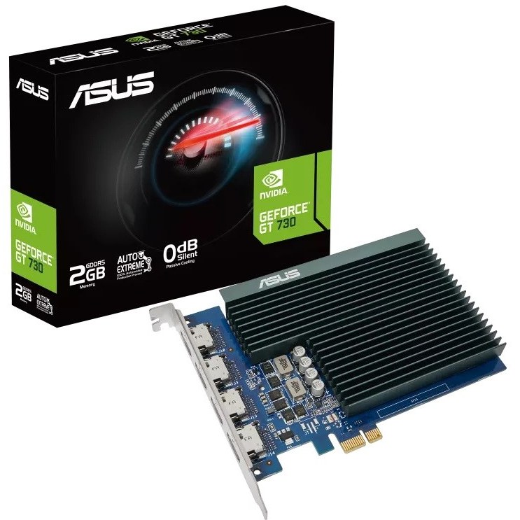 کارت گرافیک ایسوس مدل GT 730 4H SL 2GD5 حافظه 2 گیگابایت